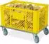 BRB Transportroller Edelstahl 600x400mm, 250kg, Lenkrollen (526660)