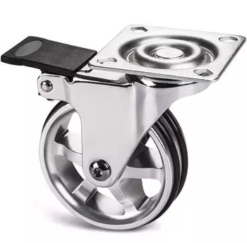 Sotech BOBBY M&ouml;belrolle &Oslash;75mm Aluminiumrad, bis 50kg
