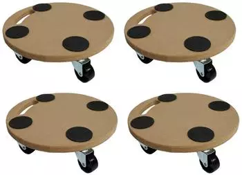 Proregal HERCULES Transportroller rund, MDF, 100kg, &Oslash;30cm (PR_MRTS2-23)