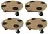 Proregal HERCULES Transportroller rund, MDF, 100kg, Ø30cm (PR_MRTS2-23)