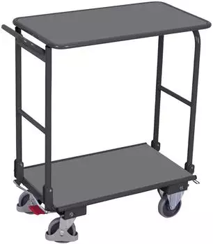 VARIOfit Klappbügelwagen 2 Etagen 720x450mm anthrazitgrau (sw-450.836/AG)