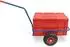 BRB Transportwagen mit herausnehmbarem Kunststoffkasten 600x400x320mm, rot (21424)