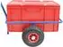 BRB Transportwagen mit herausnehmbarem Kunststoffkasten 600x400x320mm, rot (21424)