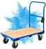 Proregal Plattformwagen 450kg Traglast, hellblau, 60x102x98cm (RTS3-01)