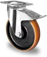 Cascoo Lenkrolle Mit Totalfeststeller &Oslash; 125 Mm Serie Z4u5 Doppelkugellager...
