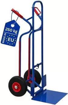 Proregal Sackkarre RAGNAR XXL klappbar, Stahl, blau, 250kg (PR_RT13-03)