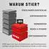 STIER Scheren-Hubtisch 500kg elektrisch, Plattform 1300x800mm (904276)