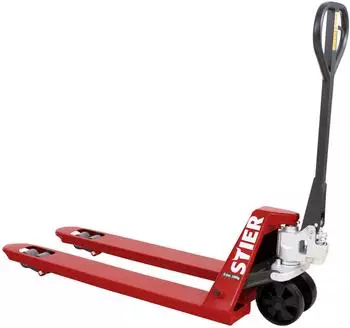 STIER Gabelhubwagen 2500kg Gabell&auml;nge 1150mm Nylon-Reifen Quicklift (907082)