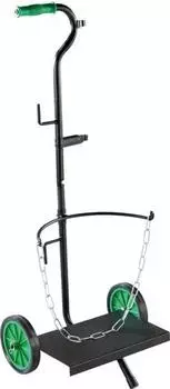 Gartenmeister Transportwagen f&uuml;r Gasflaschen, Stahl, 25kg Tragkraft