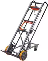 Cordes Sperrgutkarre St&uuml;tzr&auml;der RAL 7016