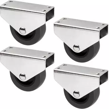 Sotech Kastenrolle PASSAU Ø50mm dunkelgrau, 4er-Set (132440)