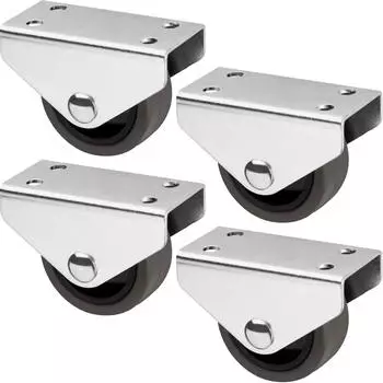 Sotech Kastenrolle PASSAU &Oslash;40mm dunkelgrau, 4er-Set (132437)