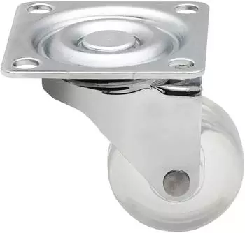 Sotech Möbelrolle Ø35mm transparent, ohne Bremse