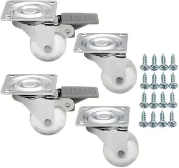 Sotech KIEL M&ouml;belrollen 4er-Set &Oslash; 60mm, bis 100kg