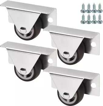 Sotech TRIER Bockrollen &Oslash;30mm seitliche Montage, 4er-Set