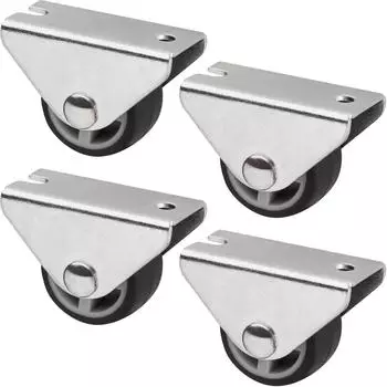 Sotech Kastenrolle PASSAU &Oslash;25mm dunkelgrau, 4er-Set (132431)