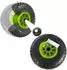 Trutzholm Sackkarrenrad pannensicher PU 260x85mm 3.00-4, grün, 2er-Set