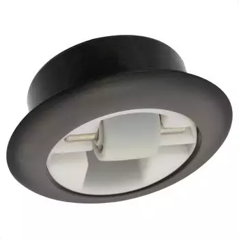 Wagner Roller-Mini Einbautiefe 17mm, weich, Feststeller, Kunststoff schwarz (01700801)