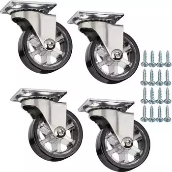 Sotech RAPID Lenkrollen &Oslash; 50mm, schwarz, 4er Set (140kg)