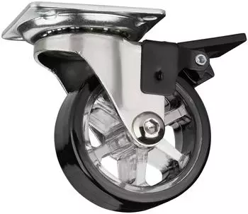 Sotech RAPID Design-M&ouml;belrolle Lenkrolle &Oslash; 50mm mit Bremse
