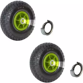 Trutzholm Sackkarrenrad Luftrad 260x85mm 3.00-4, &Oslash;20mm Nabe, 2er-Set (41972901)