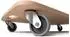 BigDean Plattformwagen 250kg TPE-Rollen, 3er-Set (1002485)