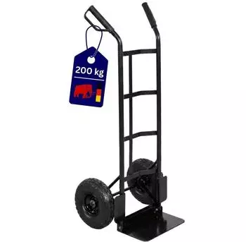 Proregal ODIN ALL BLACK Sackkarre, klappbar, 200kg (PR_RD4-08)
