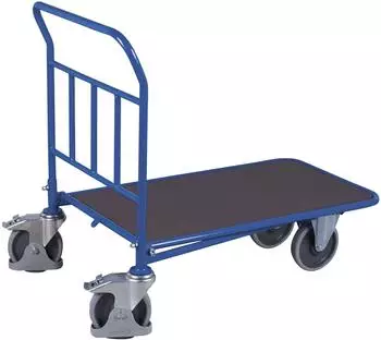VARIOfit CC-Wagen Siebdruckplatte 880x500mm enzianblau (sw-500.111)