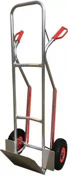 E/D/E Alu-Transportkarre 150kg, klappbar, Luftbereifung, 305x293mm