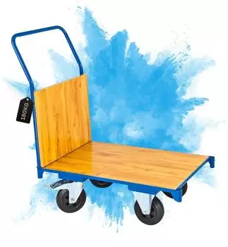 Proregal Transportwagen 180kg Traglast, hellblau (PR_RAD303)