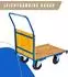 Proregal Transportwagen 180kg Traglast, hellblau (PR_RAD303)