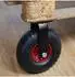 Relaxdays Bockrolle 3.00-4, bis 120kg, luftbereift, 2er-Set