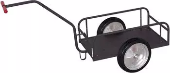 VARIOfit Handwagen ohne Bordwand, Vollgummibereifung, anthrazit (zu-1263/AG)
