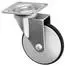 Sotech LINDAU Möbelrolle Ø50mm, 30kg, silbergrau