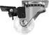 Sotech SWIFT Möbelrollen-Set 4er, Ø35mm, transparent, 140kg, 2x mit/2x ohne Bremse