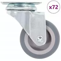vidaXL 72 Stk. Lenkrollen 50 mm