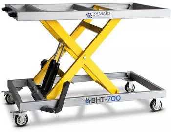 BAMATO Hubtisch BHT-700 hydraulisch 700kg, 830x1500mm (BHT-700)