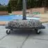 vidaXL Transportwagen 3 Stk. schwarz 58x38x12cm Polypropylen
