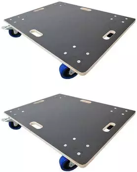 Proregal Hercules Transportroller 80x60cm 800kg Traglast, 2er-Set