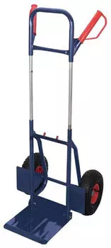 E/D/E Stahlrohr-Klappkarre 200kg Luftbereifung