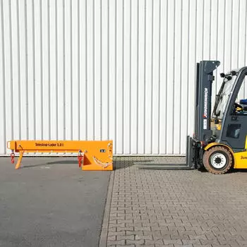 Bauer S&uuml;dlohn Teleskop-Lader KTH 5,0 lackiert, gelborange