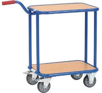 FETRA Transportwagen KF 33 1164 2Holzb&ouml;den 600x450mm