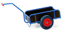 Fetra Handwagen mit W&auml;nden 250mm hoch 1145x545mm Ladefl&auml;che Vollgummibereifung