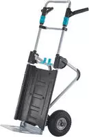 Wolfcraft Sackkarre TS 2500, 2 in 1, klappbar, Luftbereifung, Sackkarre und