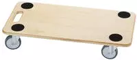 D&Ouml;RNER + HELMER M&ouml;belroller Stabil Soft 590 x 290 mm m. Gummirollen 200 kg