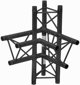 Stiers ALUTRUSS DECOLOCK DQ3-SPAC45 4-Weg Ecke rechts sw