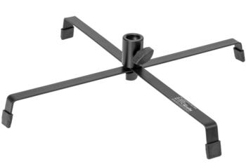 Eurolite EUROLITE FSZ-1 Floorstand, Stahl, schwarz | Bodenständer für Scheinwerfer mit Mini-TV-Zapfen Ø 16 mm