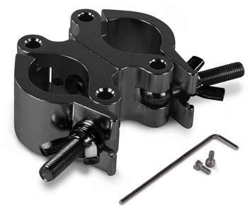 Riggatec Riggatec Doppelschelle - Swivel Coupler breit schwarz bis 500kg (48-51mm) auf 0° / 90° fixierbar