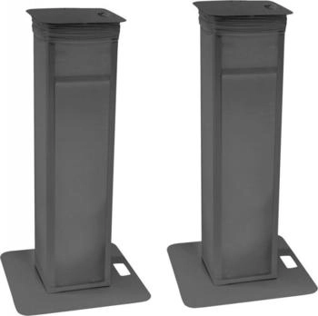 Eurolite EUROLITE 2x Stage Stand variabel inkl. Cover und Tasche, schwarz