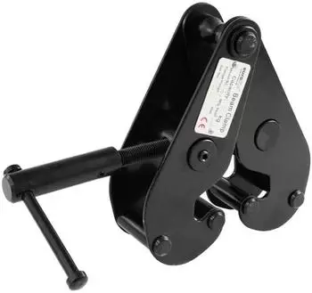 Eurolite Trägerklammer 1000kg, schwarz (Girder clamp 1000 kg black)